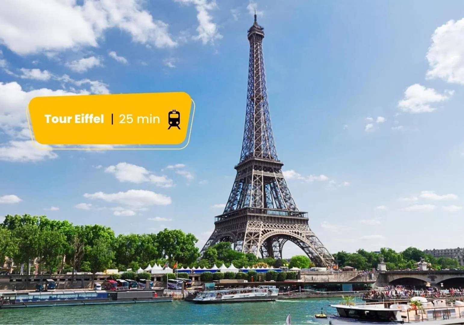 196 Suite Dan - Superbe Appartement A باريس شقة